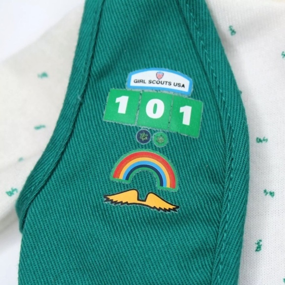 Pleasant Company American Girl Doll Girl Scout Vest & Top Uniform  1996 T2 - Picture 4 of 9